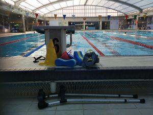 Imagen de piscina para sección de natación adaptada