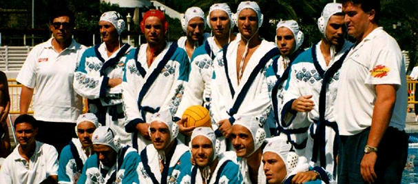 Imagen de equipo de waterpolo de España en 1994