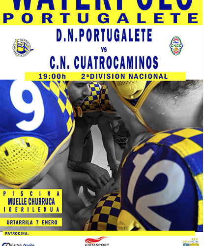 Cartel Partido Waterpolo